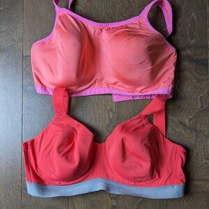 2 Natori Underwire Sports Bras, 36G